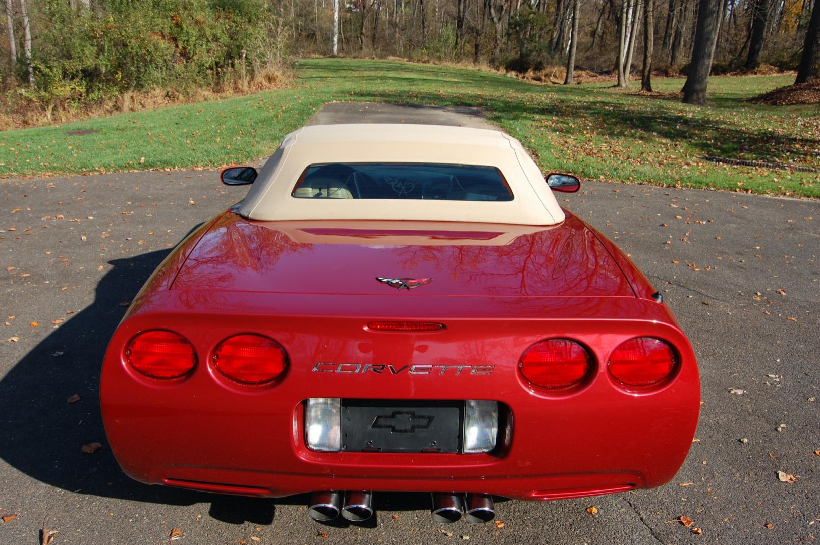 1998 Burgundy /Beige Leather Chevrolet Corvette (1G1YY32G9W5) with an 5.7 liter V8 engine, Automatic transmission, located at 6528 Lower York Road, New Hope, PA, 18938, (215) 862-9555, 40.358707, -74.977882 - Photo#9